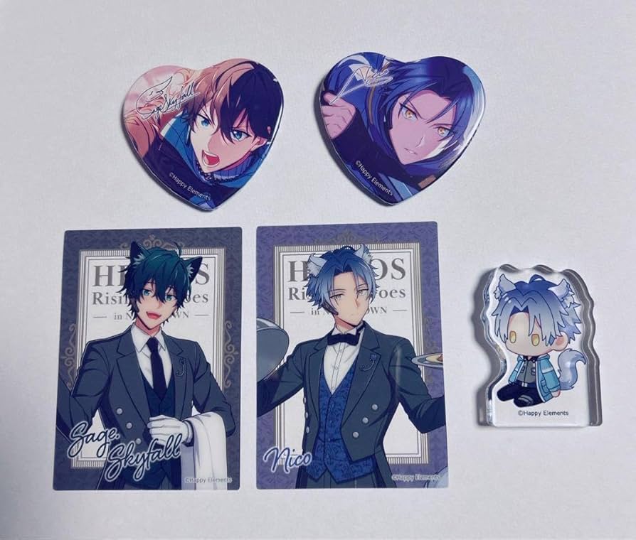 エリオスR ニコ グッズセット エリオスライジングヒーローズ アクリルスタンド ニコ 【DISP